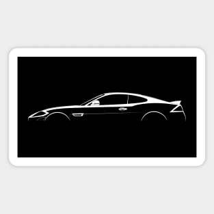 Jaguar XKR-S Silhouette Magnet